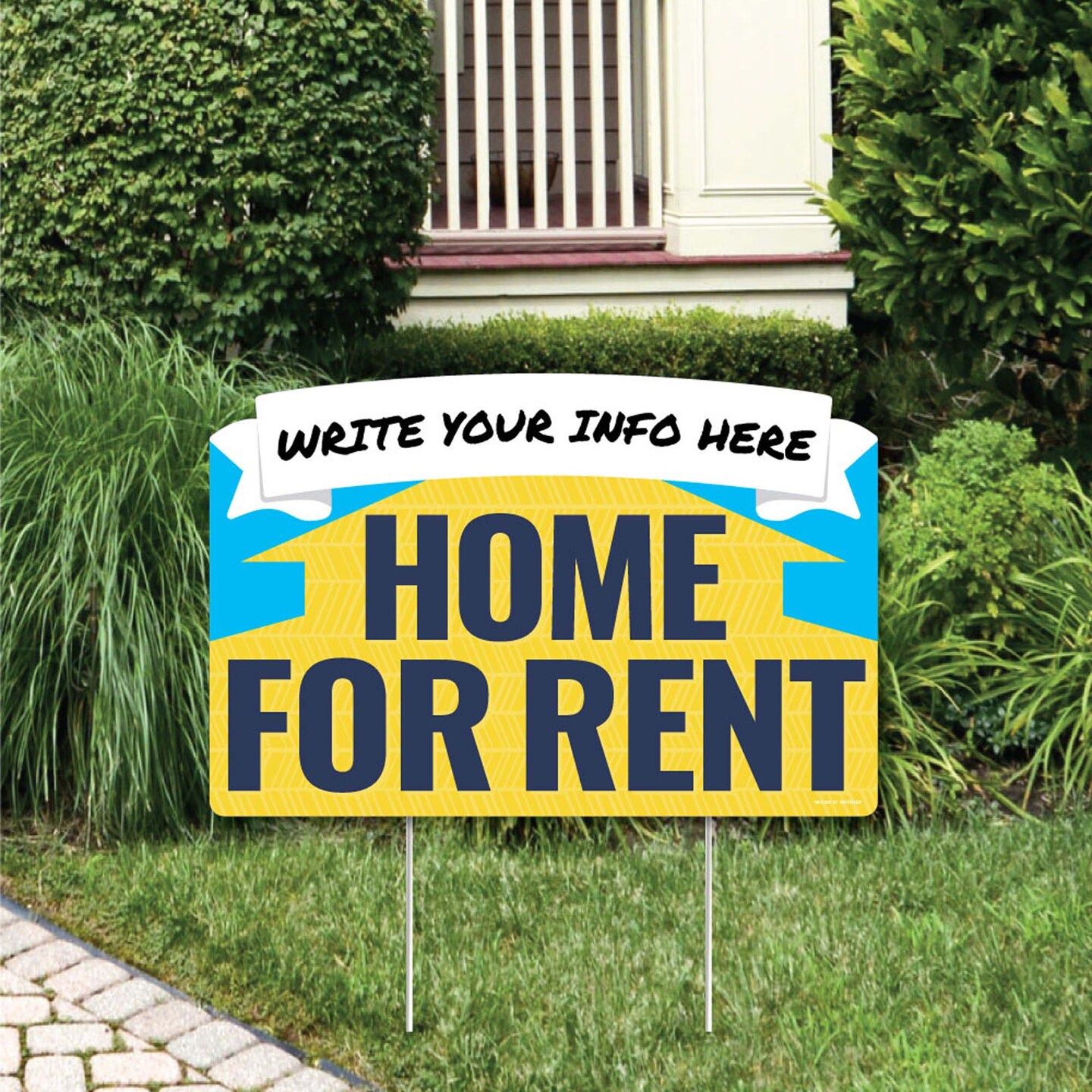 Big Dot of Happiness Home for Rent - Yard Sign Lawn Decorations - Party Yardy Sign