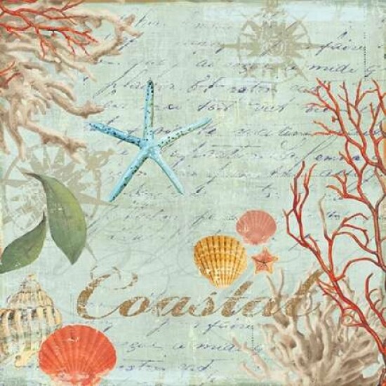 Coastal - Mini Poster Print by Aimee Wilson