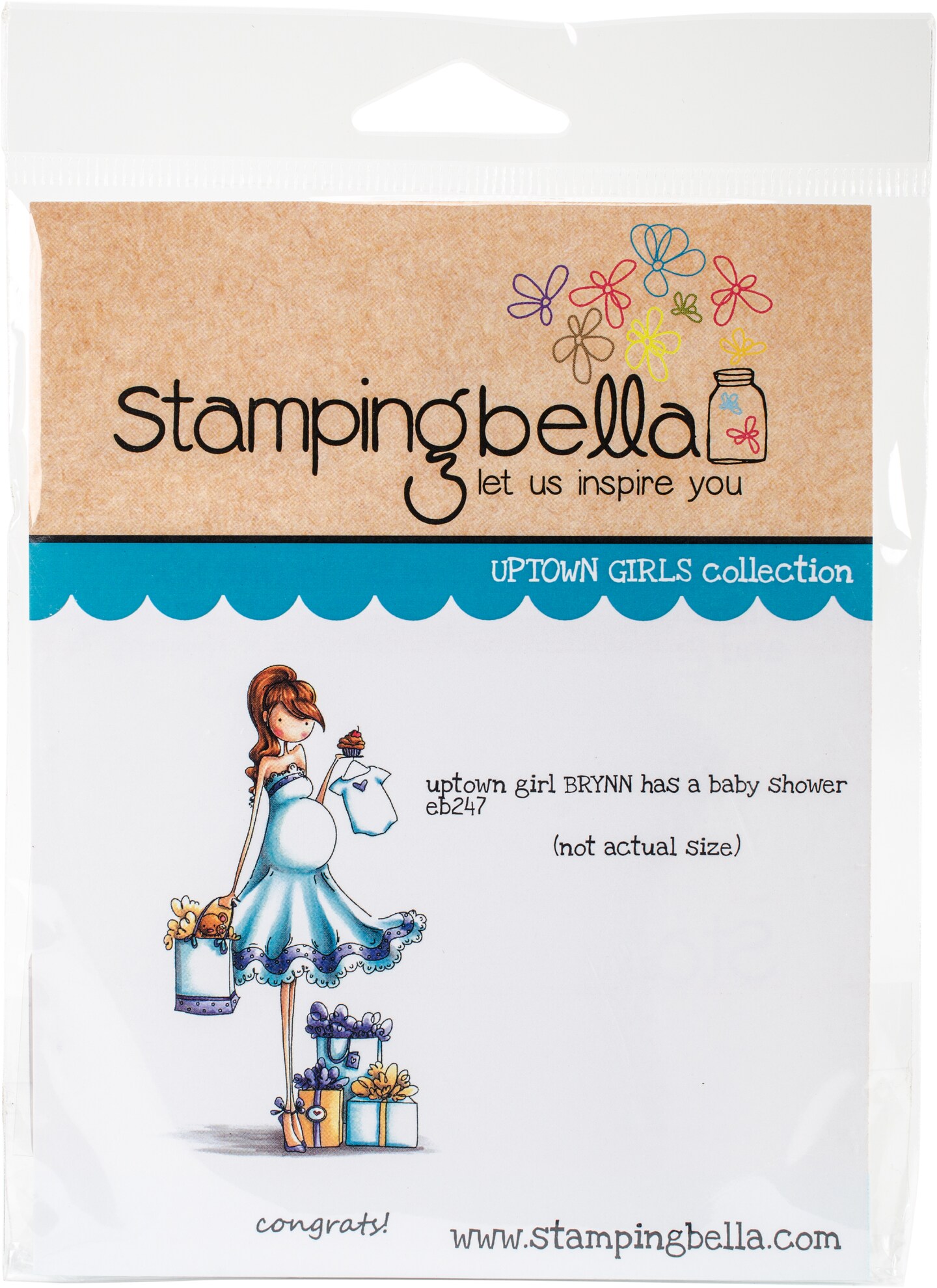 Stamping Bella Cling Stamps-Brynn Has A Baby Shower