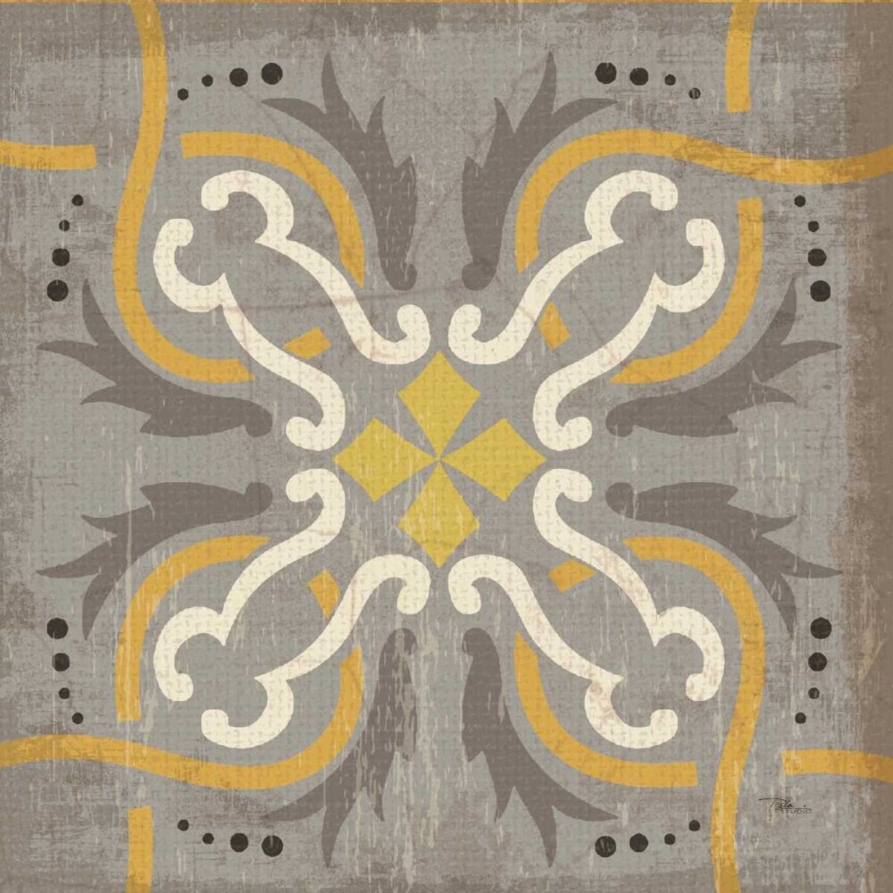 Golden Glow Square XV Poster Print by Pela Studio - Item # VARPDX13346