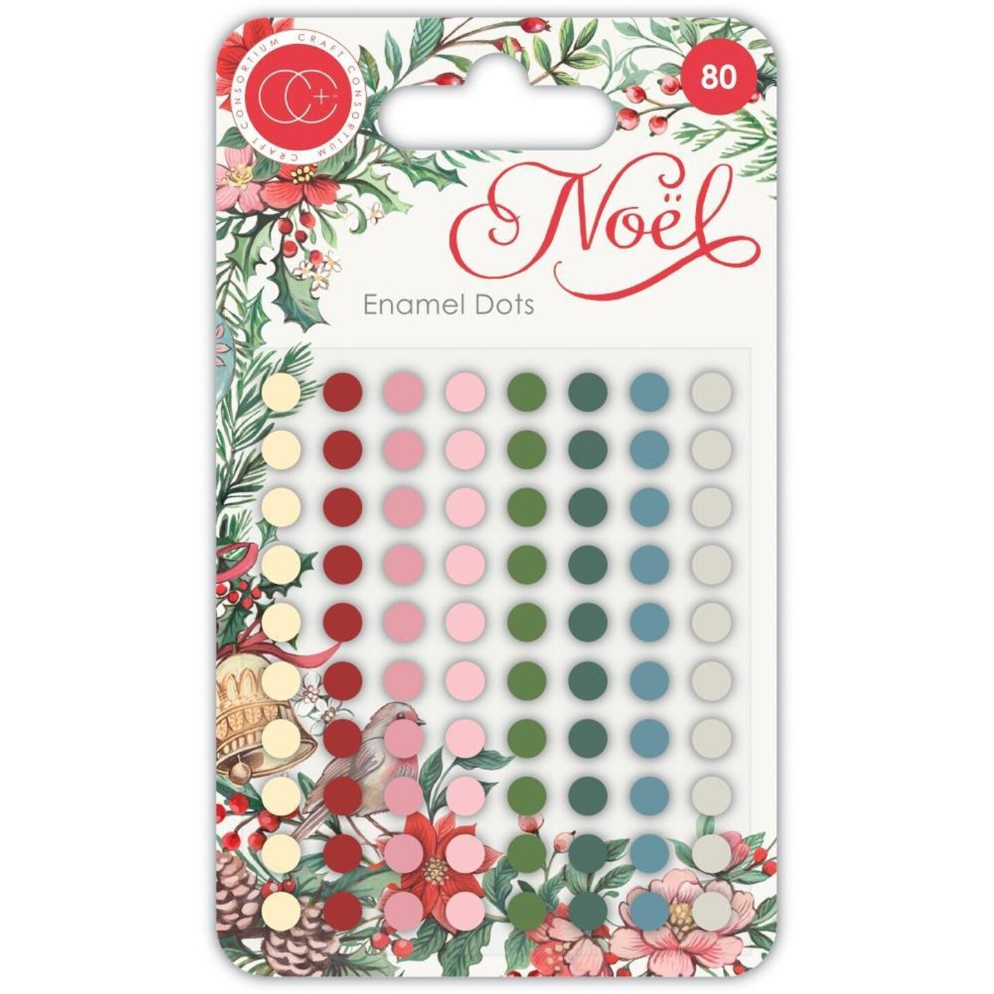 Noel Adhesive Enamel Dots Michaels