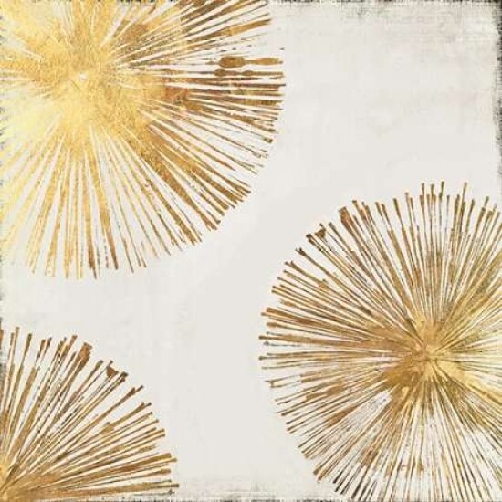 Gold Star II Poster Print by PI Galerie