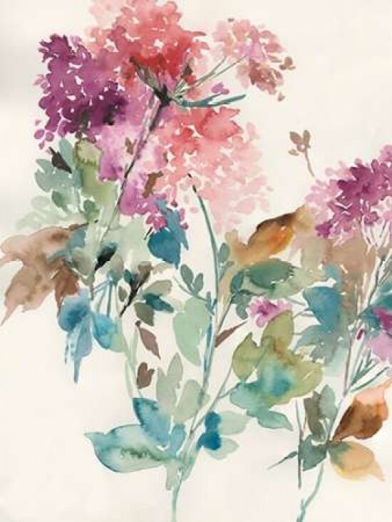 Sweet Hydrangea II Poster Print by Asia Jensen