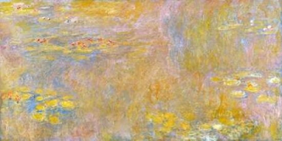Waterlilies-Yellow Nirvana Poster Print by Claude Monet - Item # VARPDX2CM1973