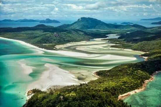 Whitsunday Island I Poster Print by Larry Malvin - Item # VARPDXPSMAL201