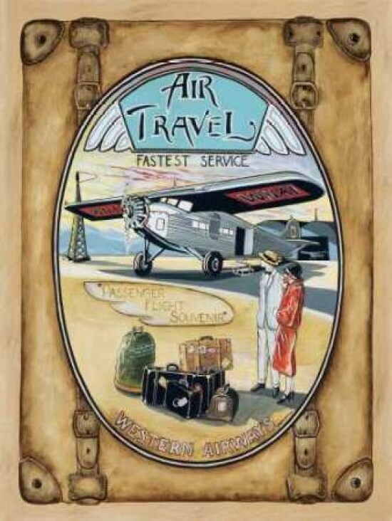 Flight Souvenir Poster Print by Gregory Gorham - Item # VARPDXGOR058