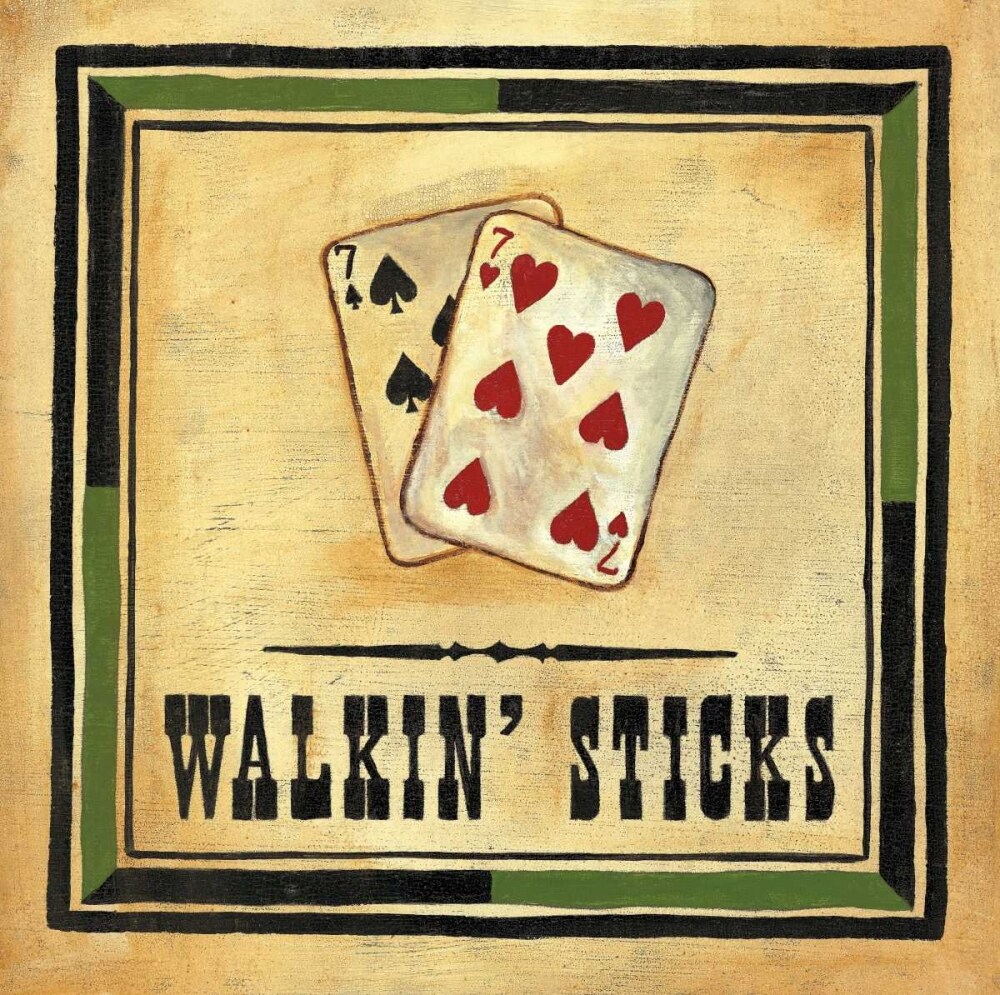 Walkin Sticks Poster Print by Jocelyne Anderson-Tapp - Item # VARPDX12136