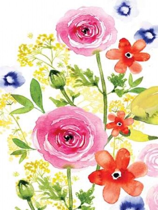 Rose Rhapsody II Poster Print by Sara Berrenson - Item # VARPDXBER137