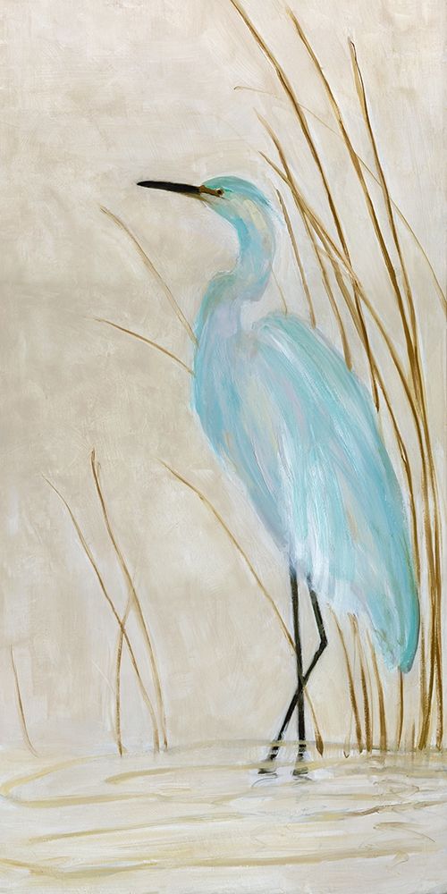 Soft Egret II Poster Print by Sally Swatland - Item # VARPDX40146