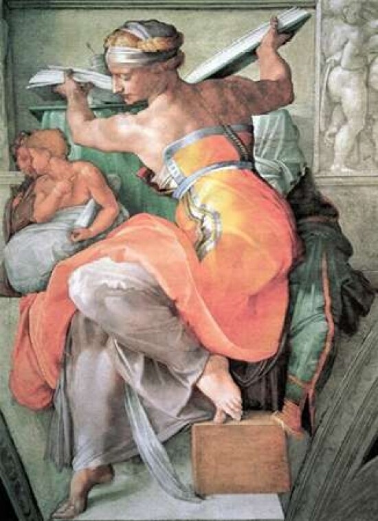 The Libyan Sibyl Poster Print by Michelangelo - Item # VARPDX373595
