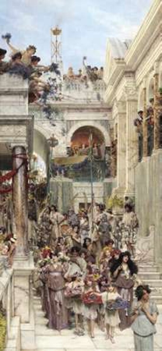 Rites of Spring Poster Print by Sir Lawrence Alma-Tadema - Item # VARPDX276540