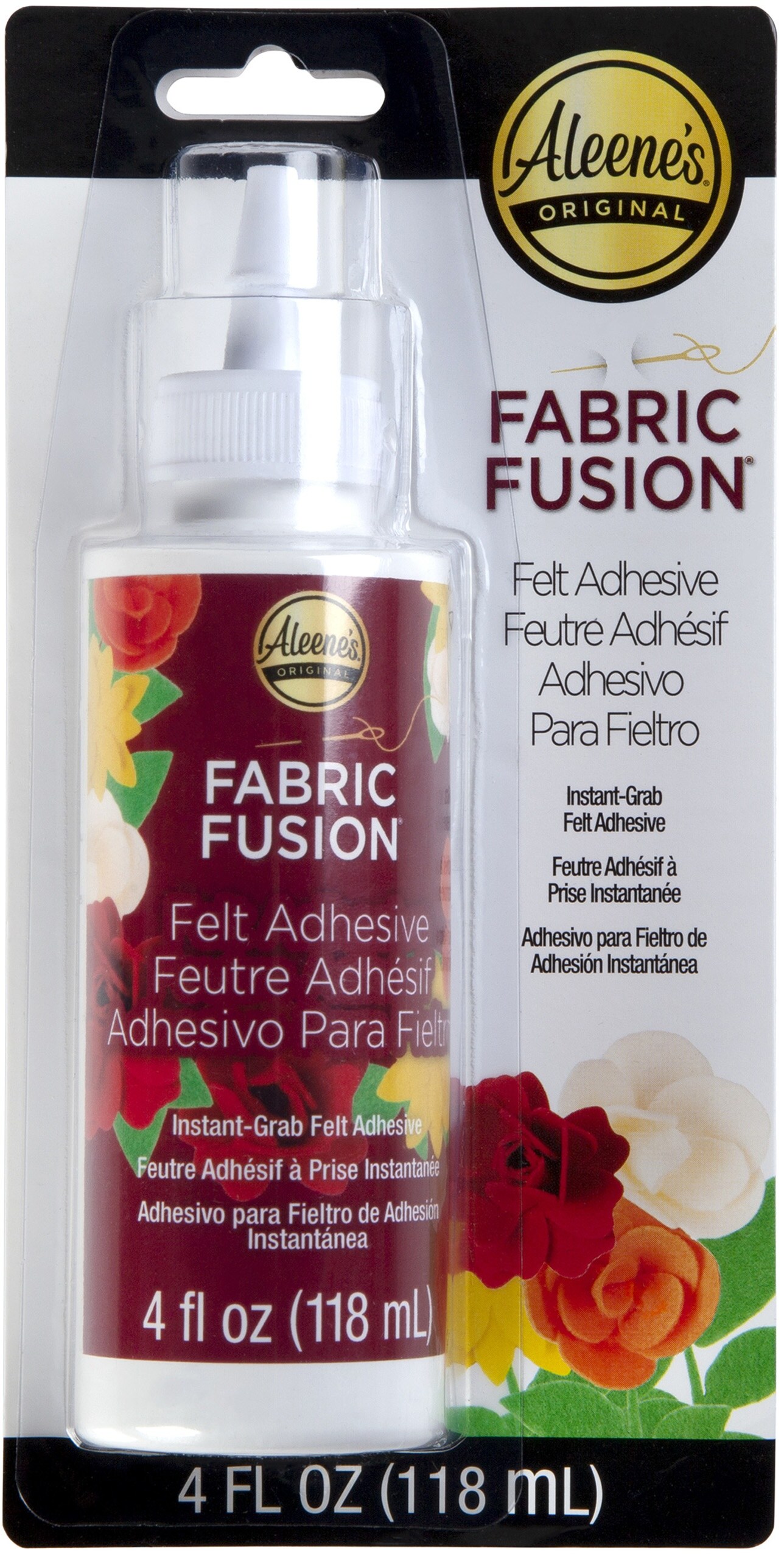 Aleene's Fabric Fusion Felt Adhesive Carded-4Oz