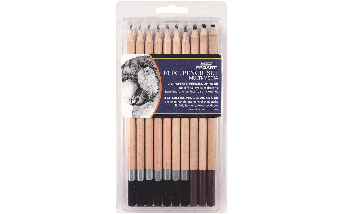 Pro Art Color Pencil Set 10pc