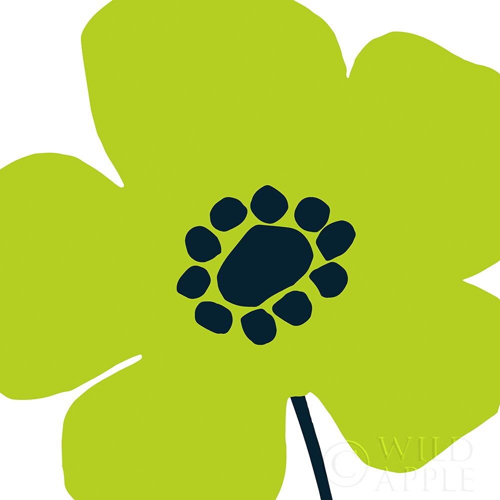 Pop Art Floral IV Poster Print by Wild Apple Portfolio - Item # VARPDX44564