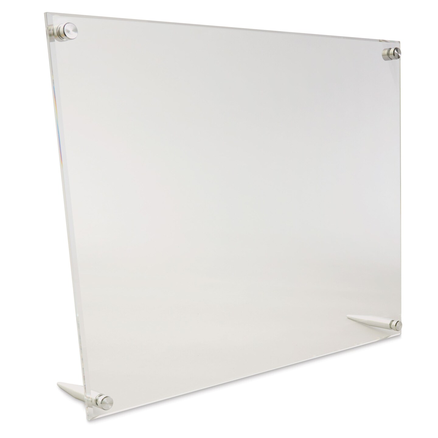 Wexel Art Acrylic Panel Frame - Tabletop, Silver Hardware, 8" x 10"
