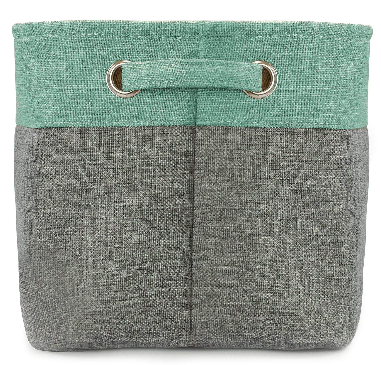 Sorbus 3 Pack Fabric Cubby Organizer - Large Sturdy Foldable Storage Bins with Handles - Lightweight and durable