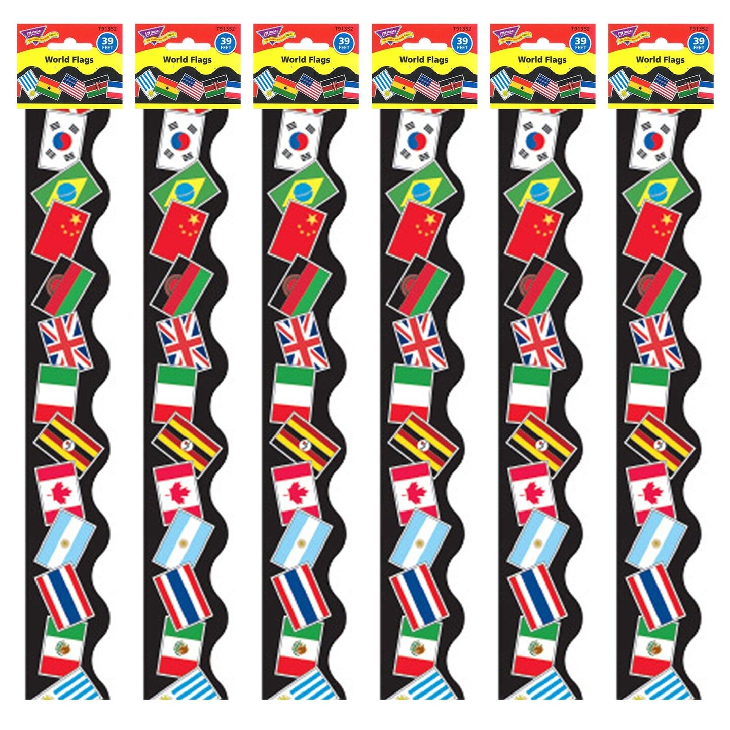 World Flags Terrific Trimmers&#xAE;, 39 Feet Per Pack, 6 Packs