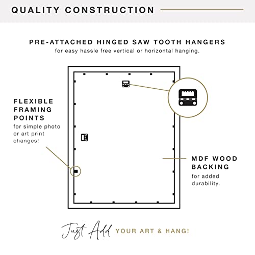 Trendsetter Poster Frame, Black, 16 x 24 in, Single