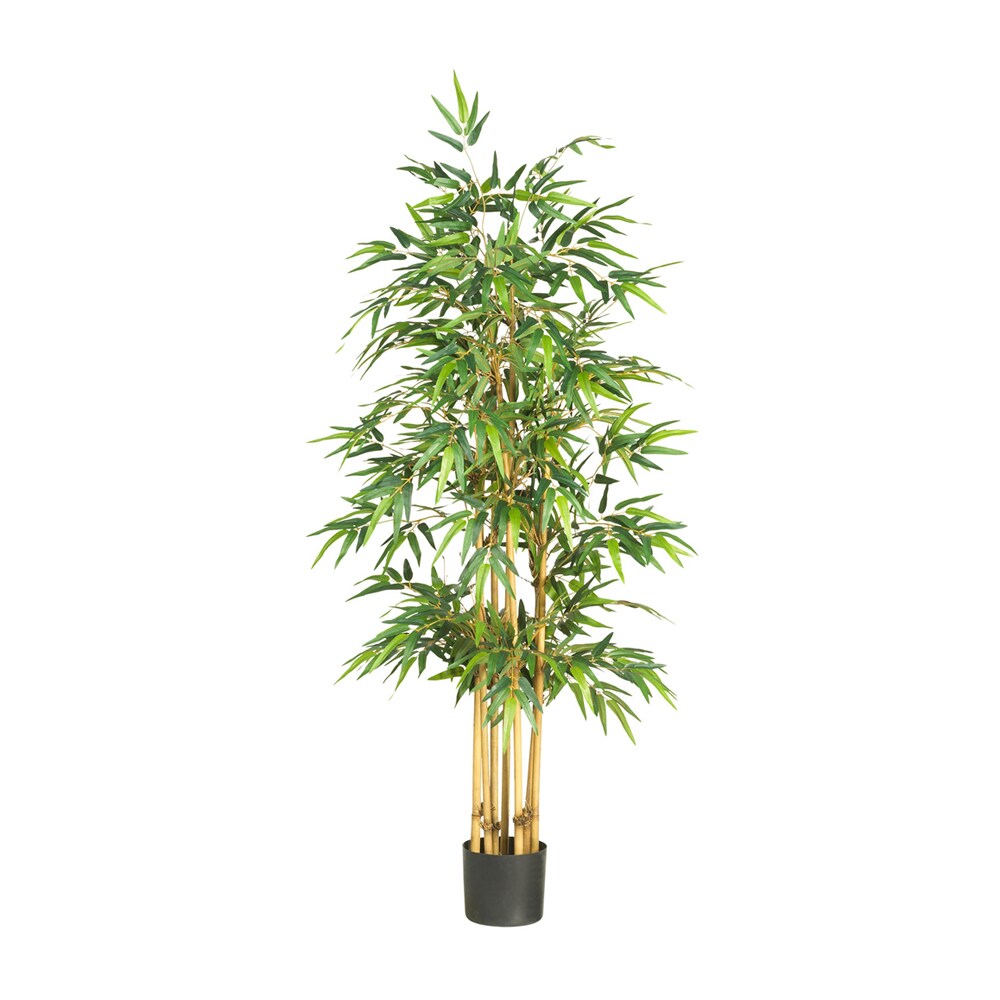 Nearly Natural   64&#x22; Bamboo Silk Tree - Green