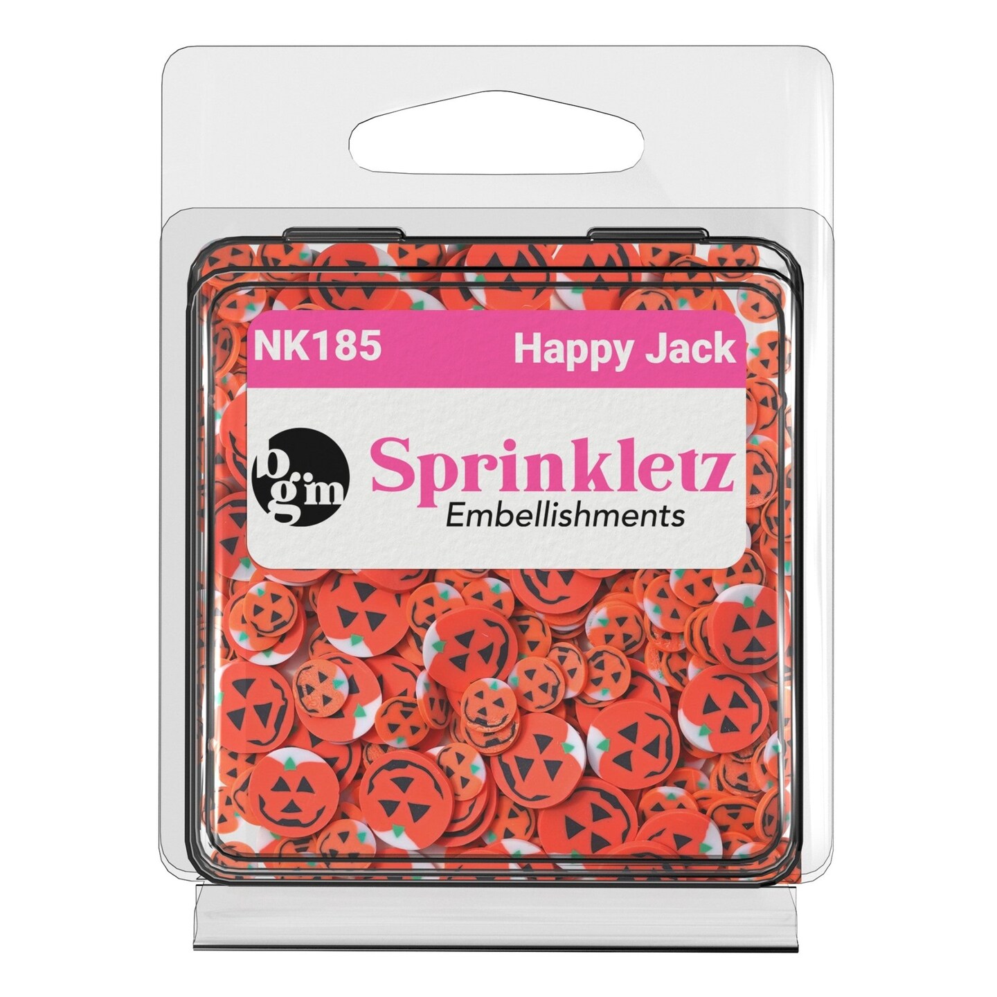 Buttons Galore Sprinkletz DIY Craft Embellishment Polymer Clay Pieces 36 Grams - 3 Packs of Happy Jacks