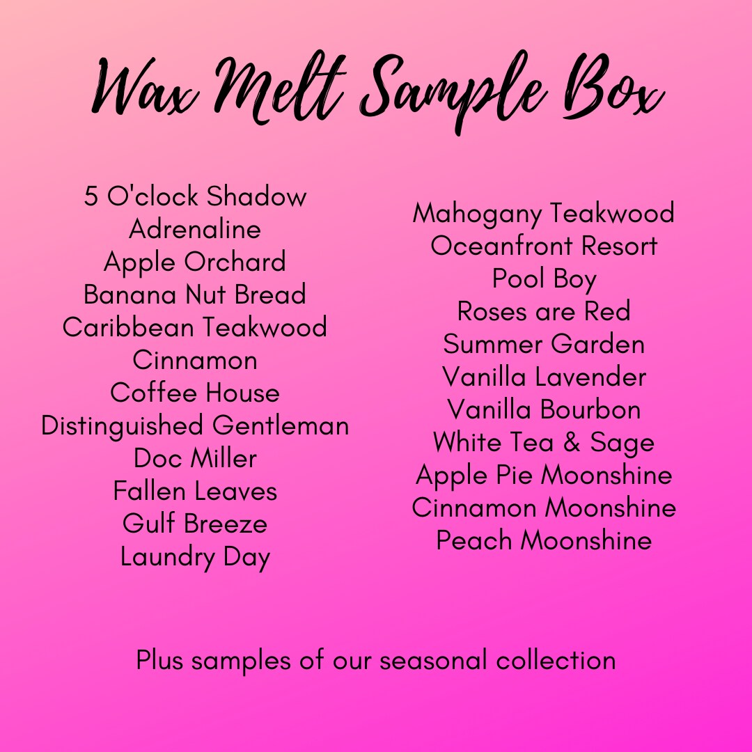 All Natural Soy Wax Melts