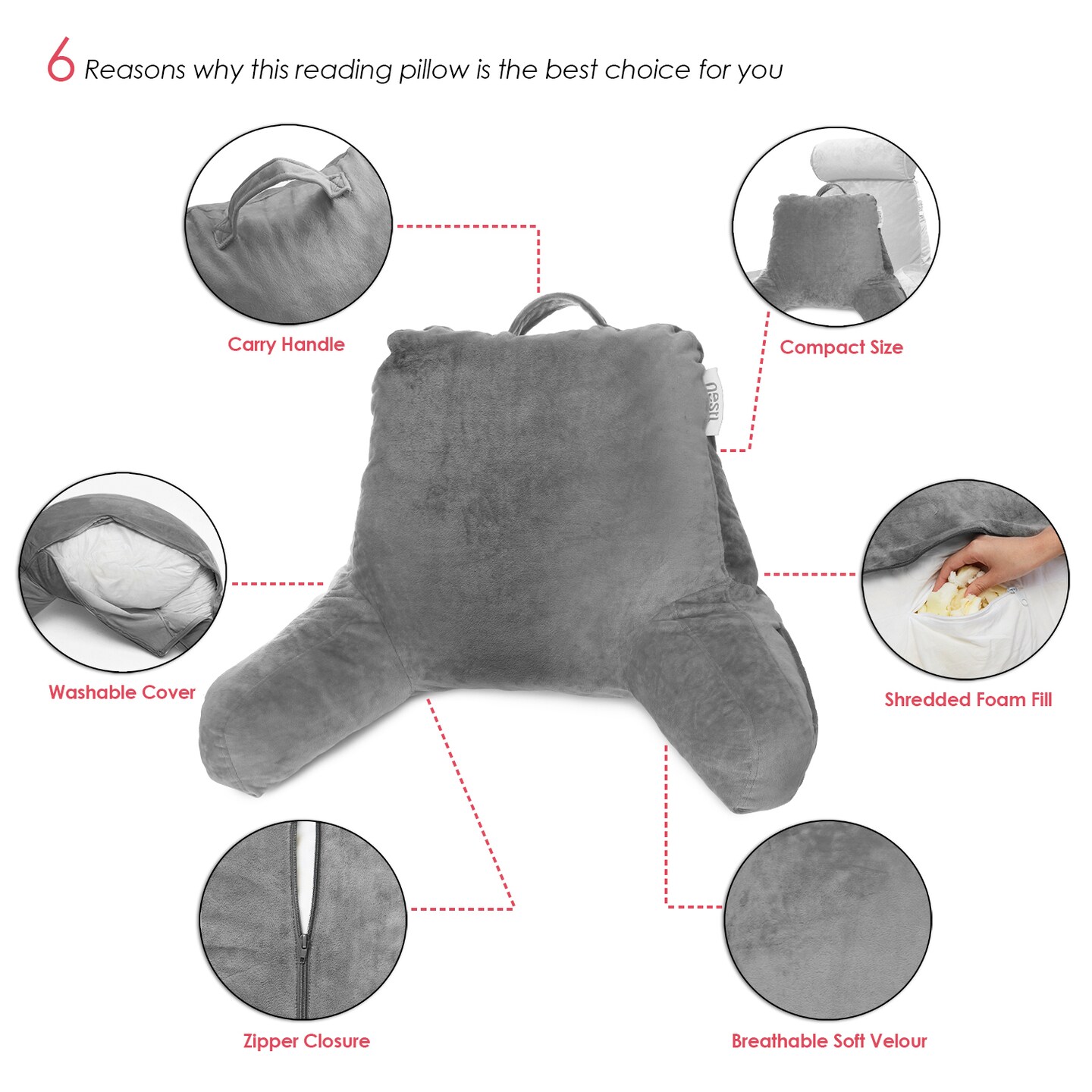 Nestl Reading Pillow