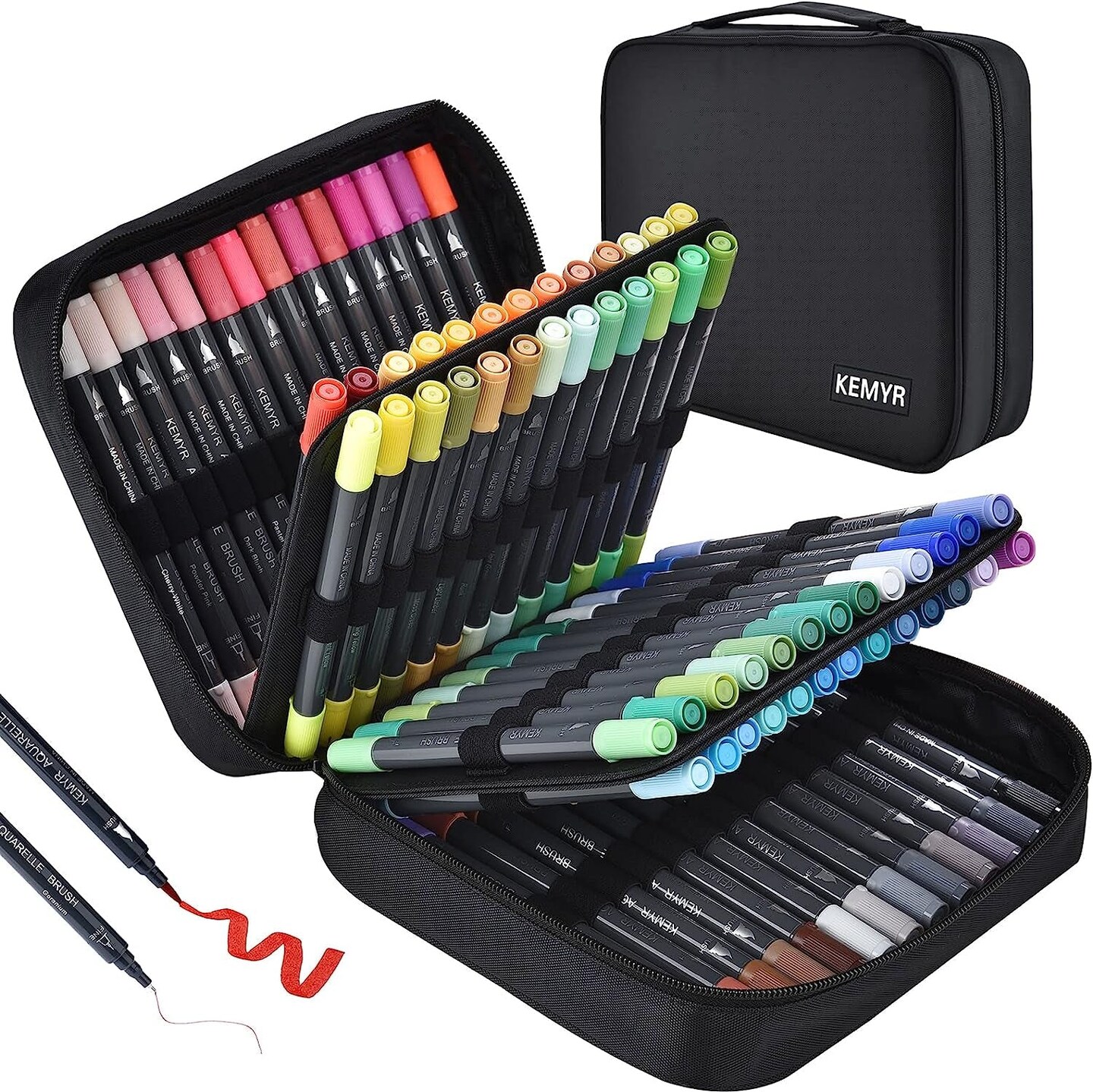 12/24/30 Pcs Dual Brush Pens Art Markers, Artist Fine & Brush Tip Pen  Coloring Markers for Kids Adult Coloring Book Bullet Journaling Note Taking  Lettering Calligraphy Drawing Pen Art Craft Supplies Kit