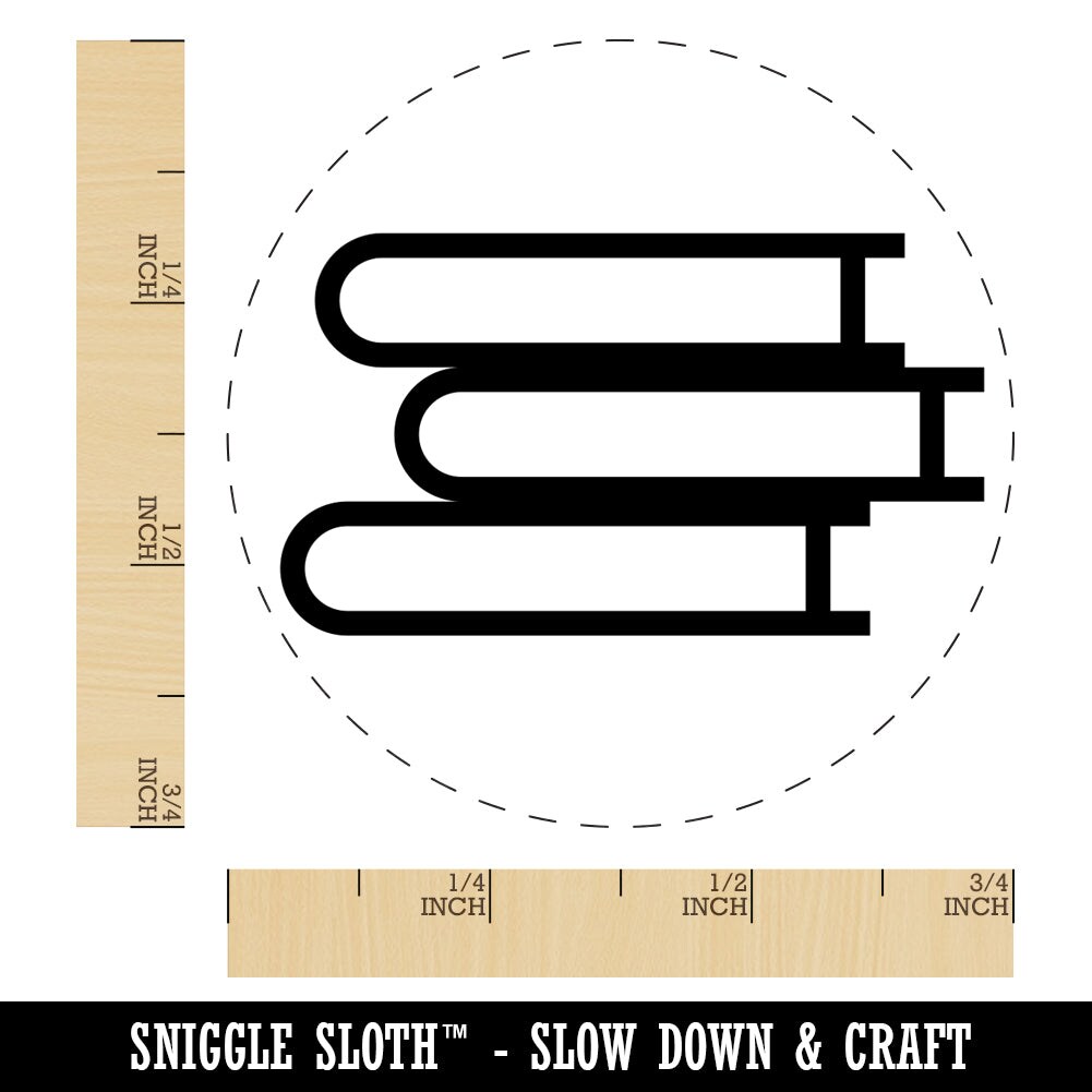 Sloth Reading Book Self-Inking Rubber Stamp Ink Stamper for Stamping  Crafting Planners