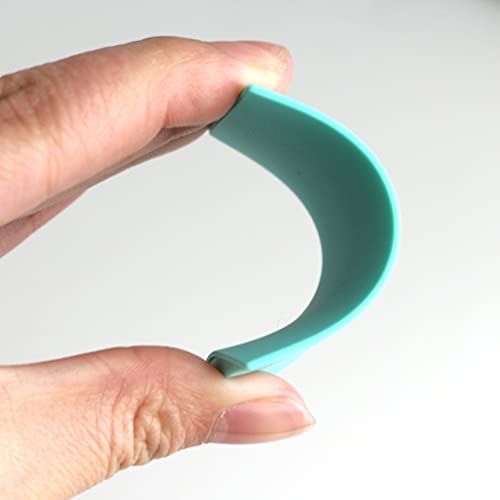 Pack of 5 Screen Printing Squeegees, Self-Adhesive Screen Stencil Printing Squeegee, Rubber Squeegee Screen Printing Tools for Applying Chalk Paste or Ink