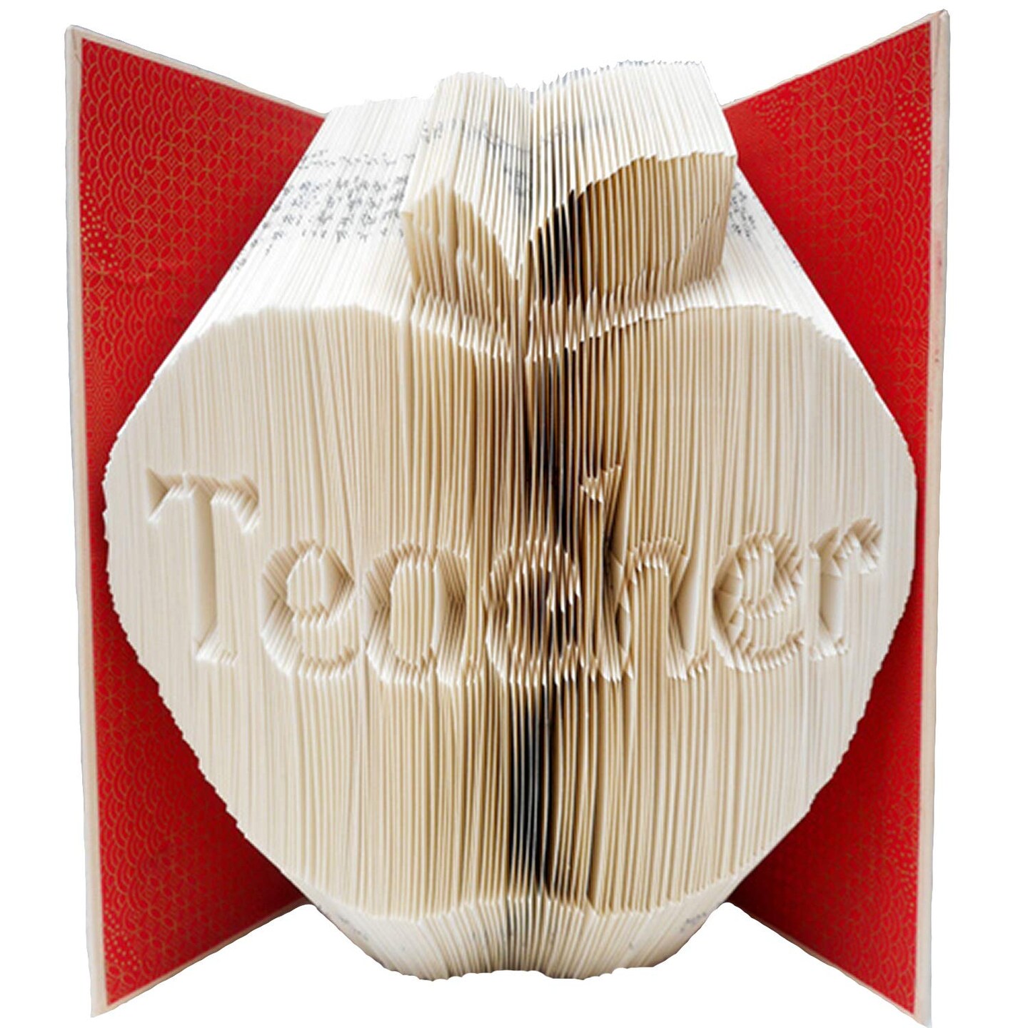 Folded Book Art, Book Sculpture, VP Sculpture, Vice President, Office Décor, offers Promotional Gift, Gift for Book Lover, For Him, VP Book Fold