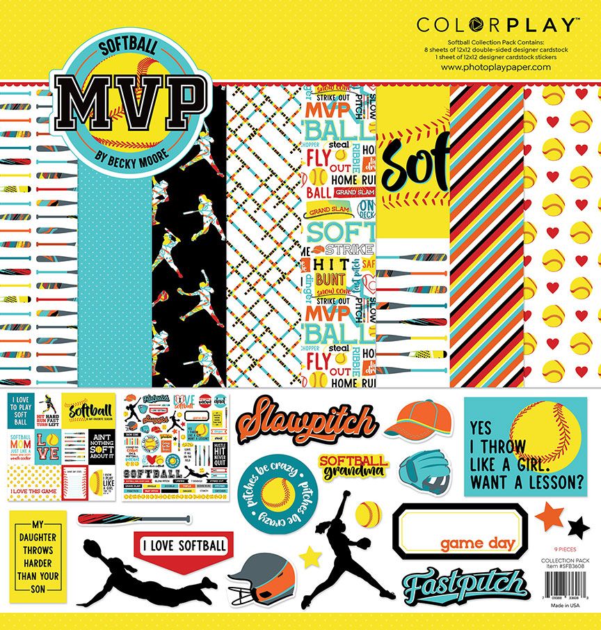 Photoplay Softball MVP Collection Kit