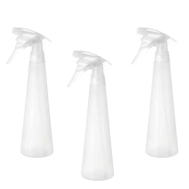 White Plastic Spray Bottles | RADYAN&#xAE;