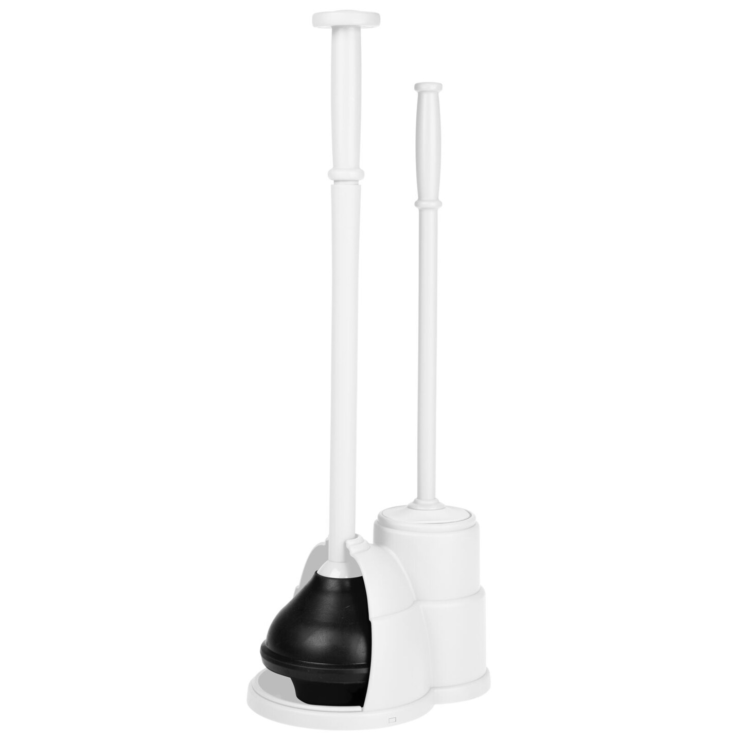 mDesign Hidden Plunger and Brush Set for Bathroom Toilet Michaels