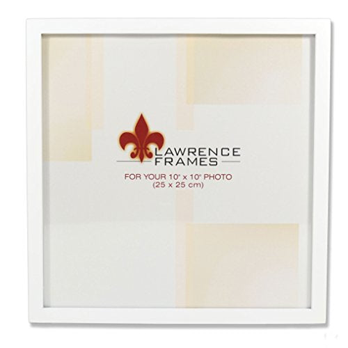 Exclusive white wooden frame 25x25 cm 