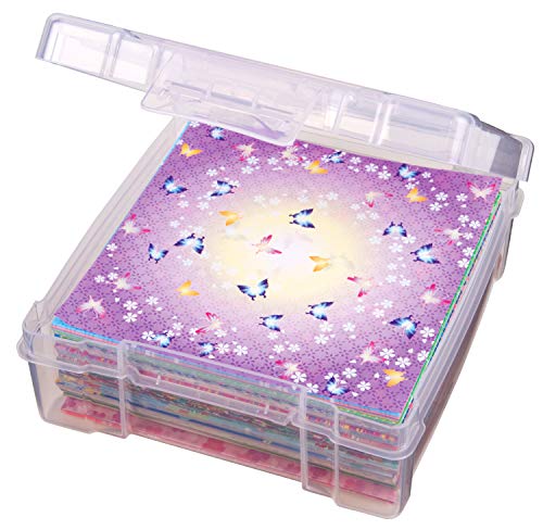 ArtBin 6953AB ClearView 6&#x22; x 6&#x22; Box Art &#x26; Craft Organizer, [1] Plastic Storage Case, Clear