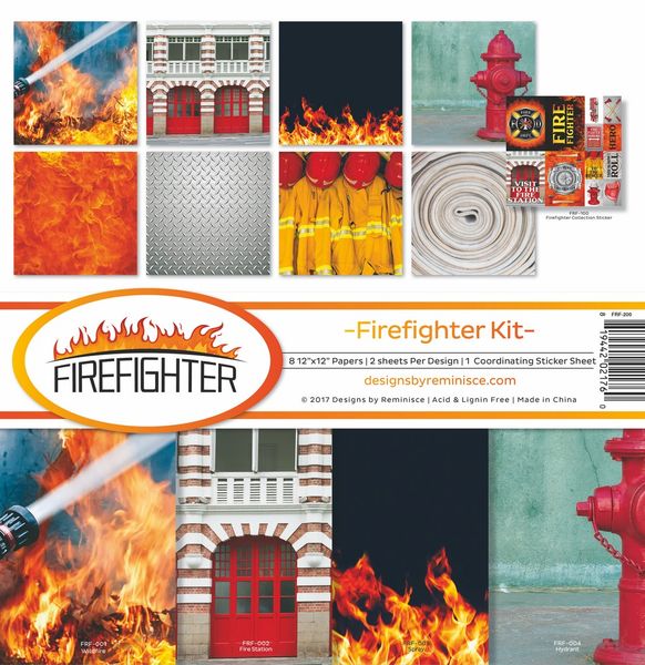 Reminisce Firefighter Collection Kit