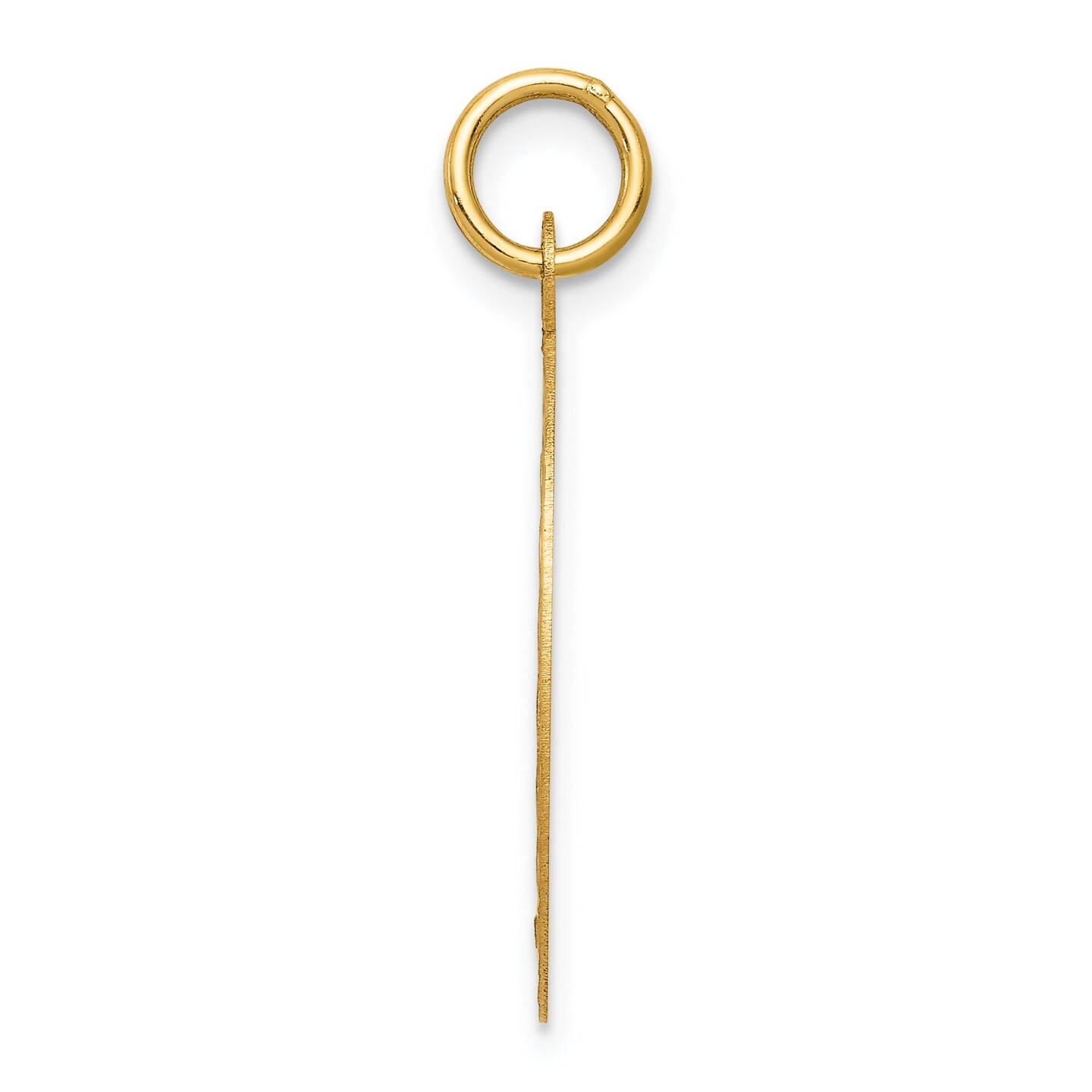 14K Gold Confirmation Medal Charm Religious Pendant 27 X 20mm Jewerly