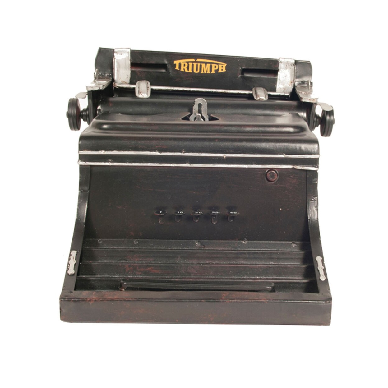 Old Modern Handicrafts 1945 Triumph German Typewriter Handmade metal