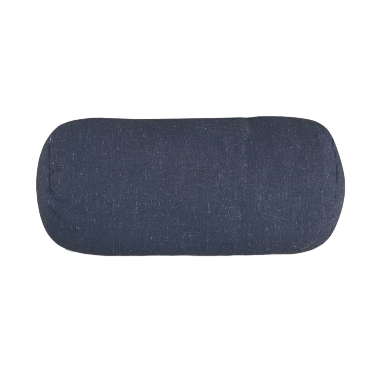 Majestic Home Goods   Decorative Navy Wales Round Bolster Pillow