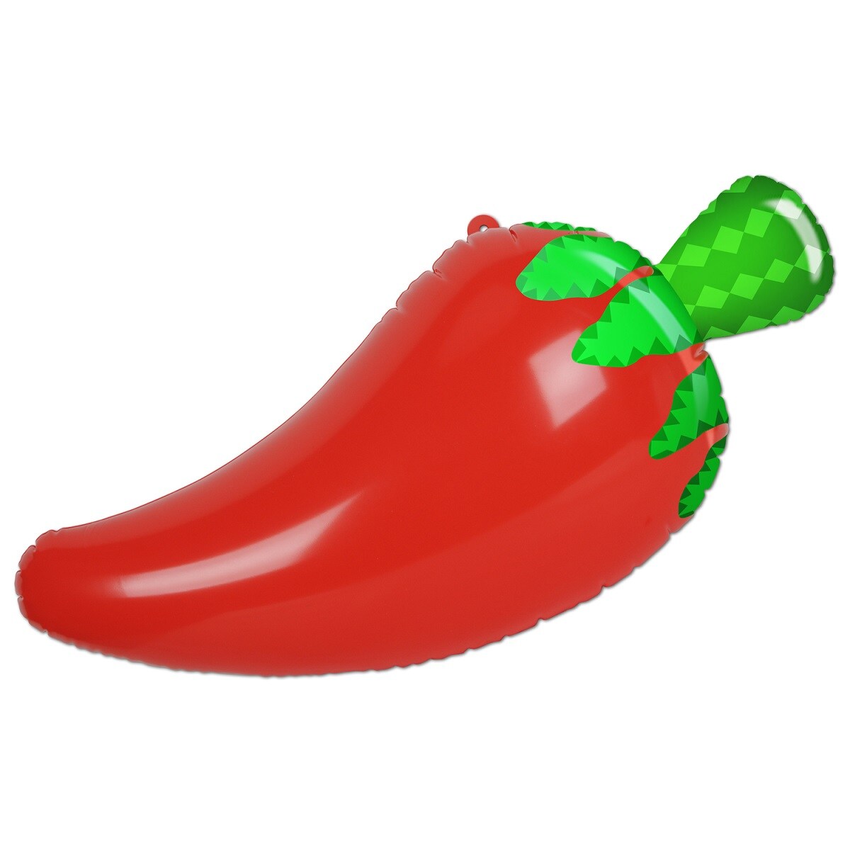 Party Central Pack of 6 Inflatable Red and Green Spicy Chili Pepper Party Decors 30"