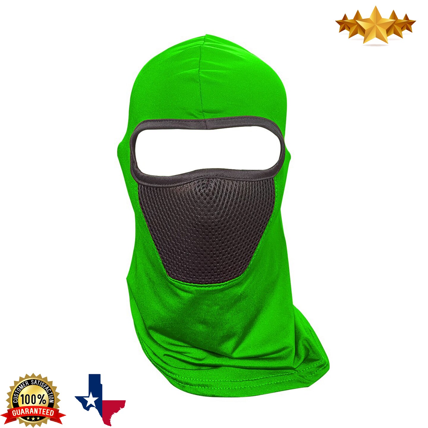 RADYAN® Summer Balaclava Face Mask Breathable Sun Dust Protection Mask Long Neck Cover for Outdoor Activities