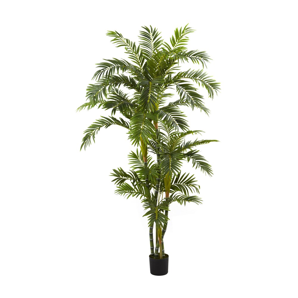 Nearly Natural   6 Curvy Parlor Palm Silk Tree