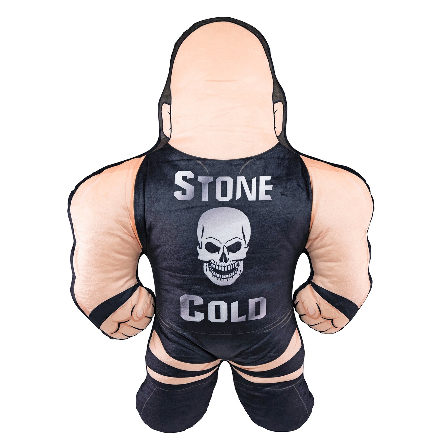 WWE Stone Cold Austin Flaming Metal Skull Big & Tall T-Shirt