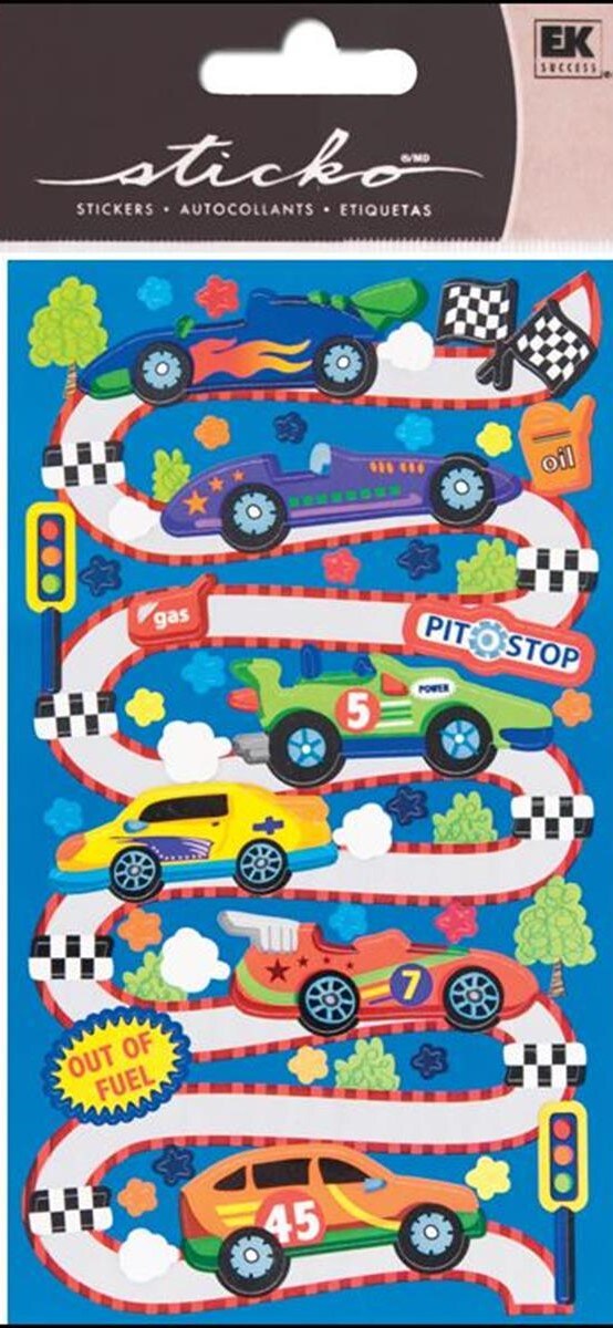 thumbnail image 2 of Boomba Racing Auto Sticker – White, Approx 6.5 X 3 Inches – Vinyl Decal For Windows 2 of 5
