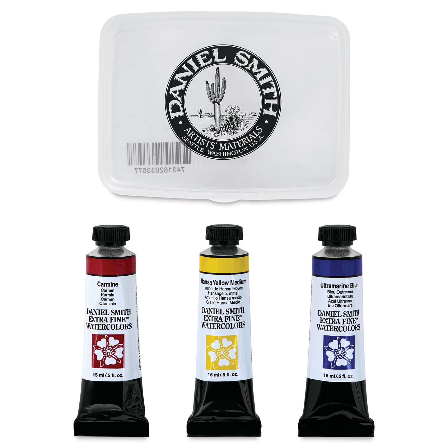 Daniel Smith Extra Fine Watercolor Primary Mixing, Set of 3 with Box, 15 ml Tubes Michaels