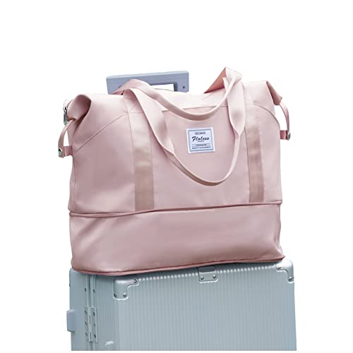 Pink carry on duffel bag hotsell