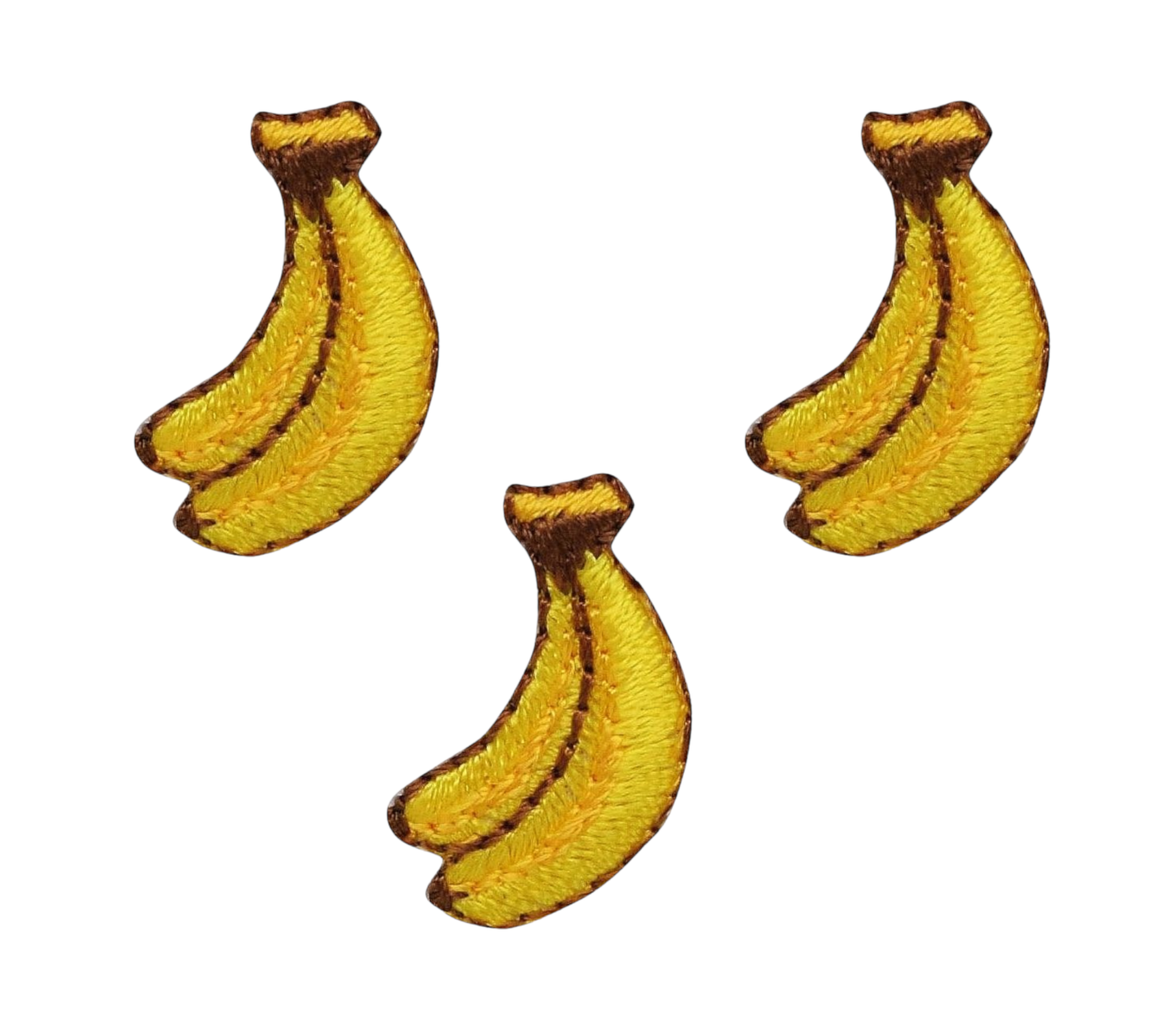 Mini Bananas, Fruit, Food, Embroidered, Iron on Patch