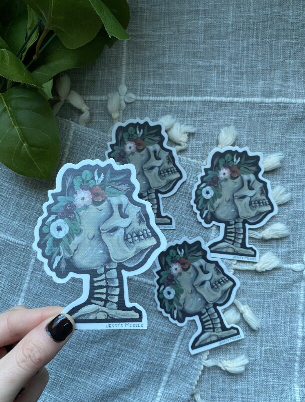 Tattoo Floral Decal