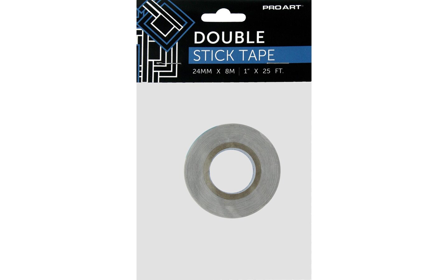 Pro Art Double Stick Adhesive Tape 1&#x22;x25ft