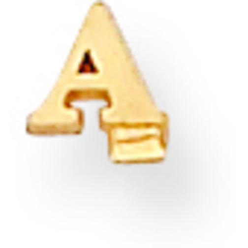 14K Gold Letter A
